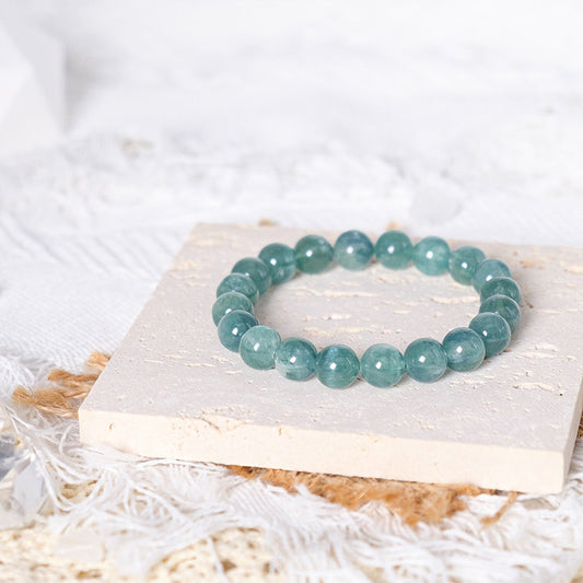 Ice green blue crystal bracelet