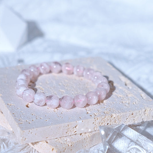 Cherry Blossom Silk Mica Bracelet