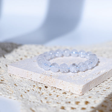 Ice white crystal bracelet