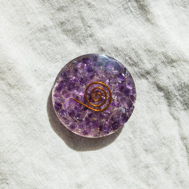 Gemstone Orgone Disc
