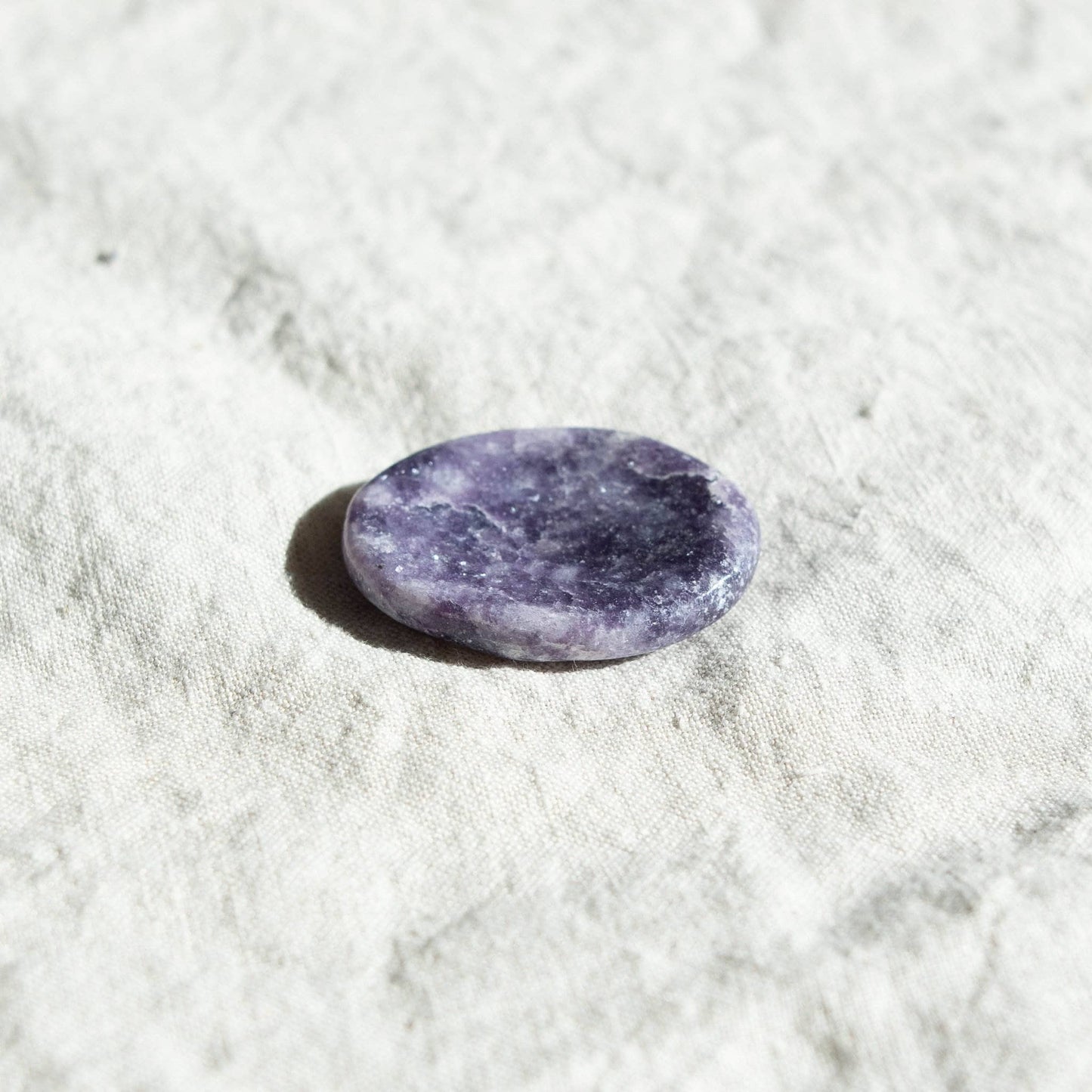 Lepidolite Worry Stone