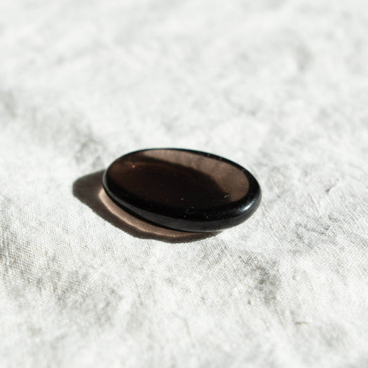 Smoky Quartz Worry Stone