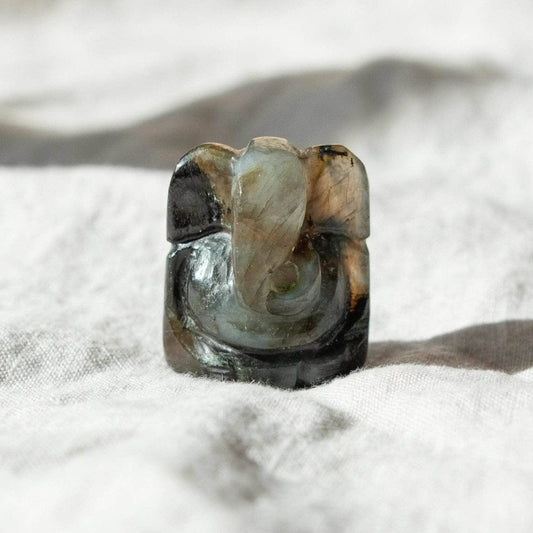 Labradorite Ganesh