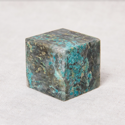 Chrysocolla Cube