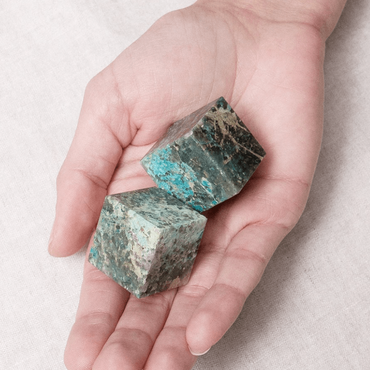 Chrysocolla Cube