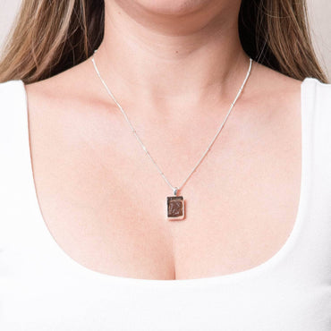 Smoky Quartz Raw Crystal Necklace