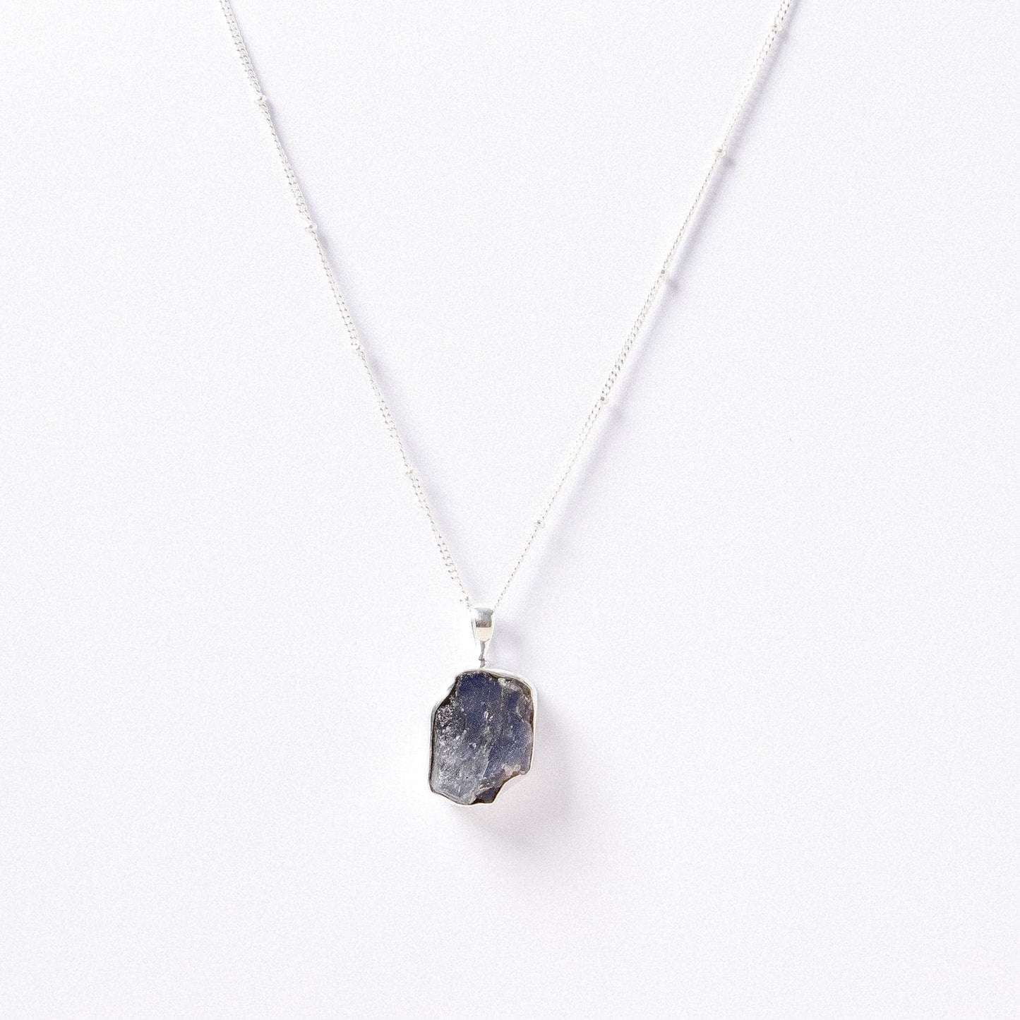 Labradorite Raw Crystal Necklace