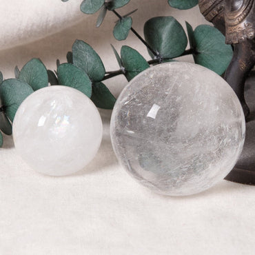 Clear Quartz Sphere with Tripod - AAA Premium Quality