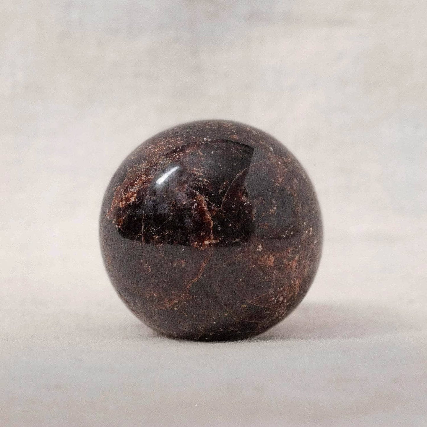 Garnet Sphere with Tripod - AAA Premium Quality