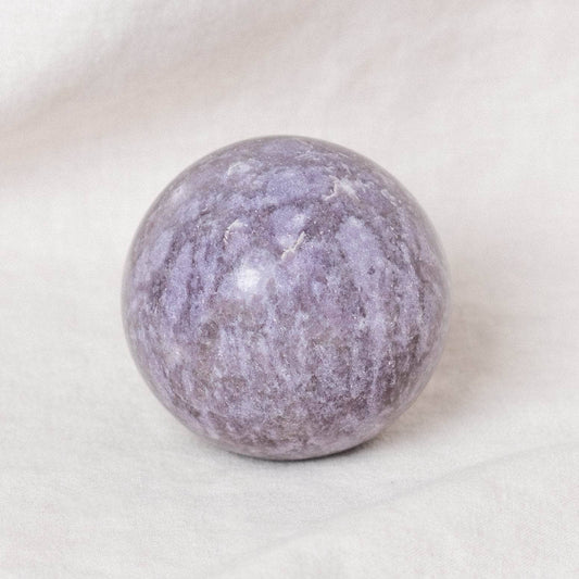Lepidolite Sphere with Tripod - AAA Premium Quality