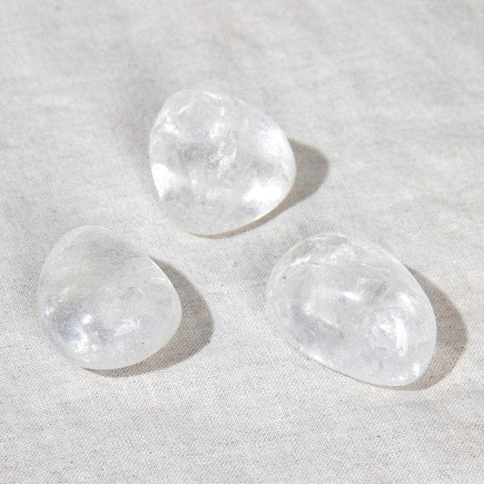 Clear Quartz Stone Set