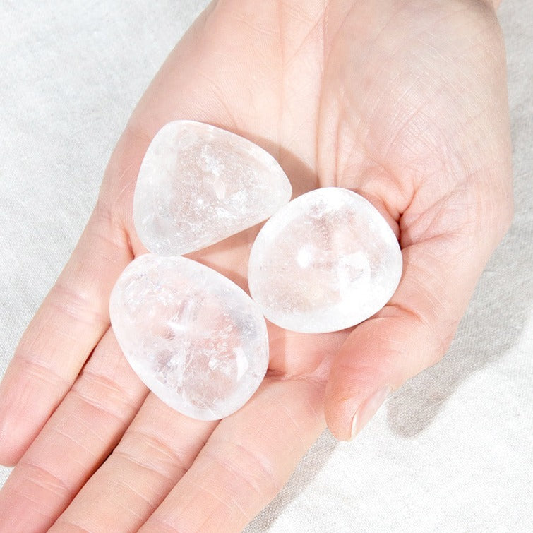 Clear Quartz Stone Set