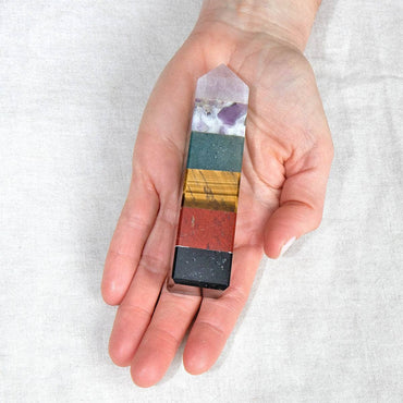 Grounded & Anxiety Free Gemstone Tower