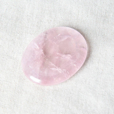 Rose Quartz Worry Stone