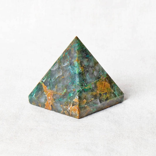 Chrysocolla Pyramid