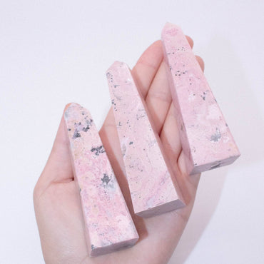 Rhodonite Tower - AAA Premium Quality