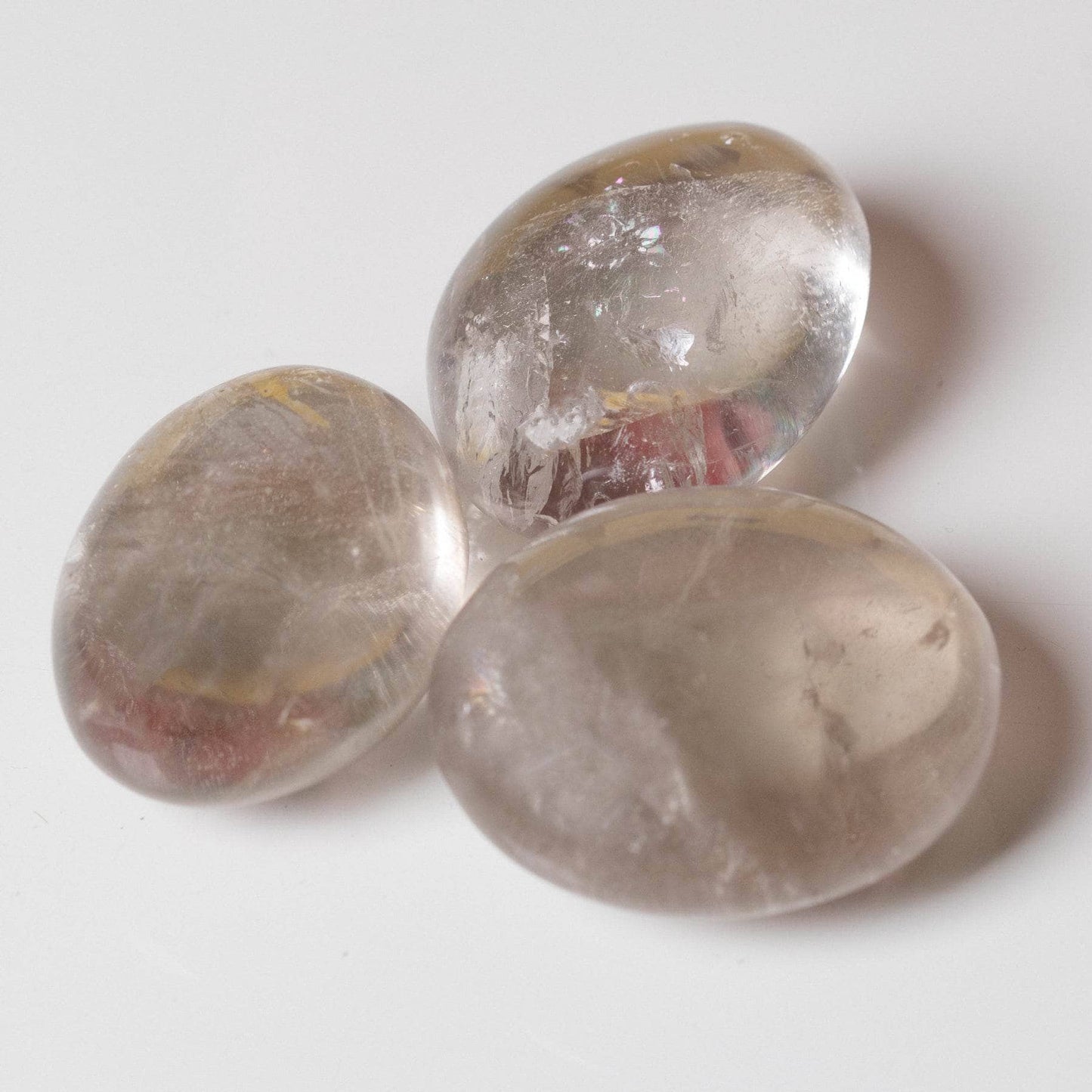 Smoky Quartz Palm Stones - AAA Premium Quality