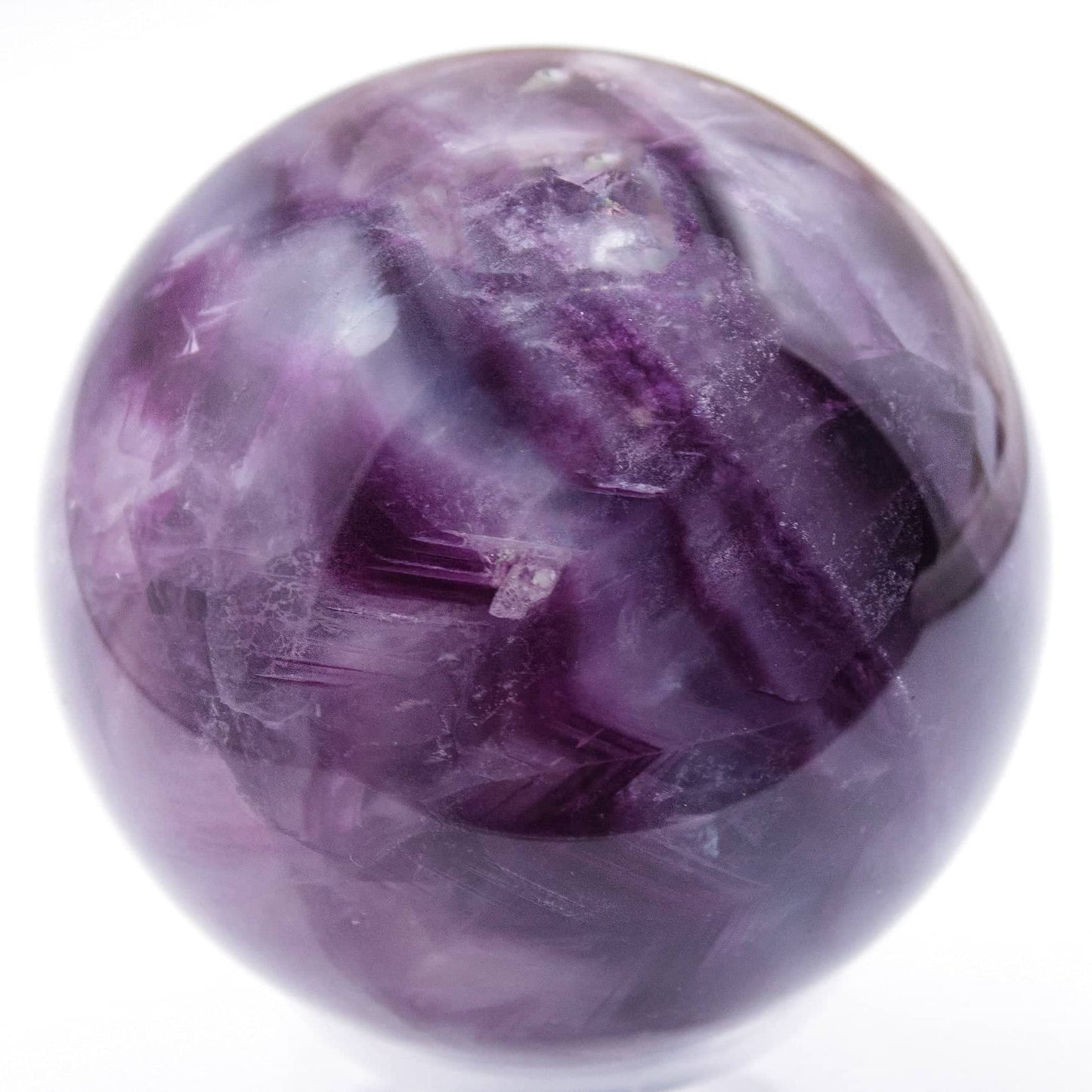 Rare Rainbow Fluorite Spheres - AAA Premium Quality - 1 of a Kind