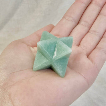 Green Aventurine Merkaba