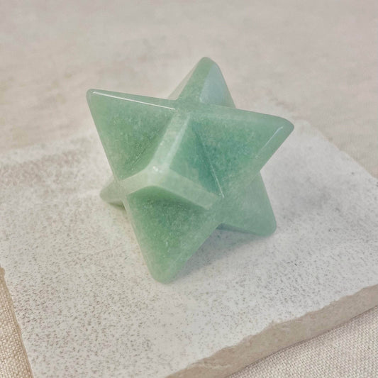 Green Aventurine Merkaba