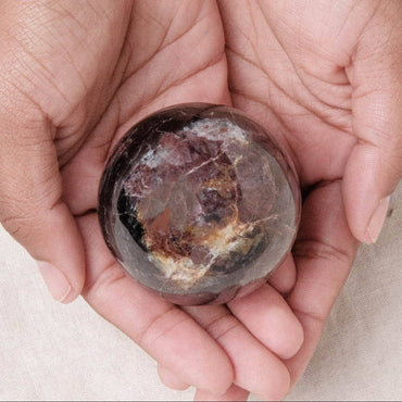 Garnet Sphere with Tripod - AAA Premium Quality