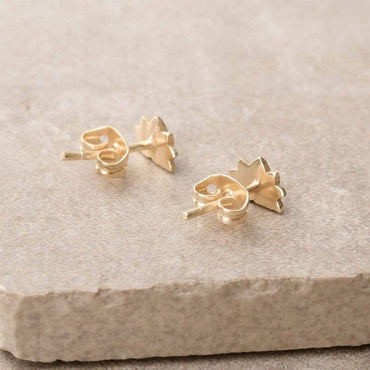 Lotus Stud Earrings