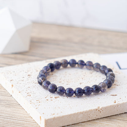 Transparent Cordierite Bracelet