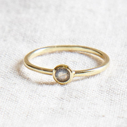 Labradorite Silver or Gold Ring