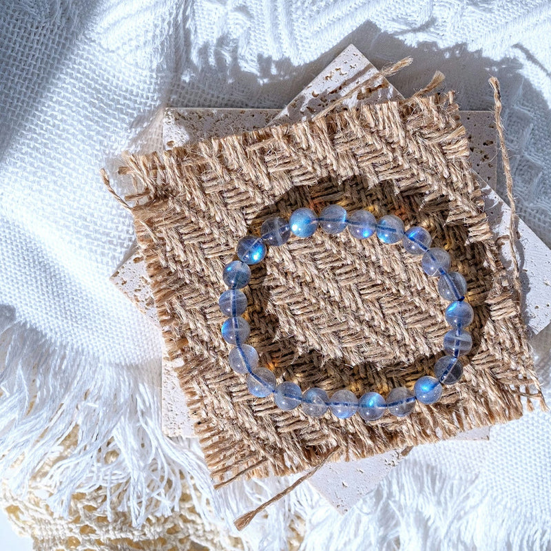 Small Light Bulb Labradorite Bracelet