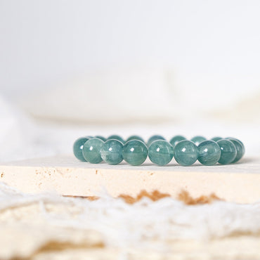 Ice green blue crystal bracelet