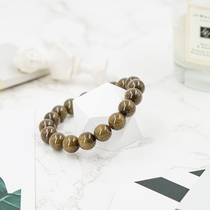 Champagne Devil Hair Crystal Bracelet