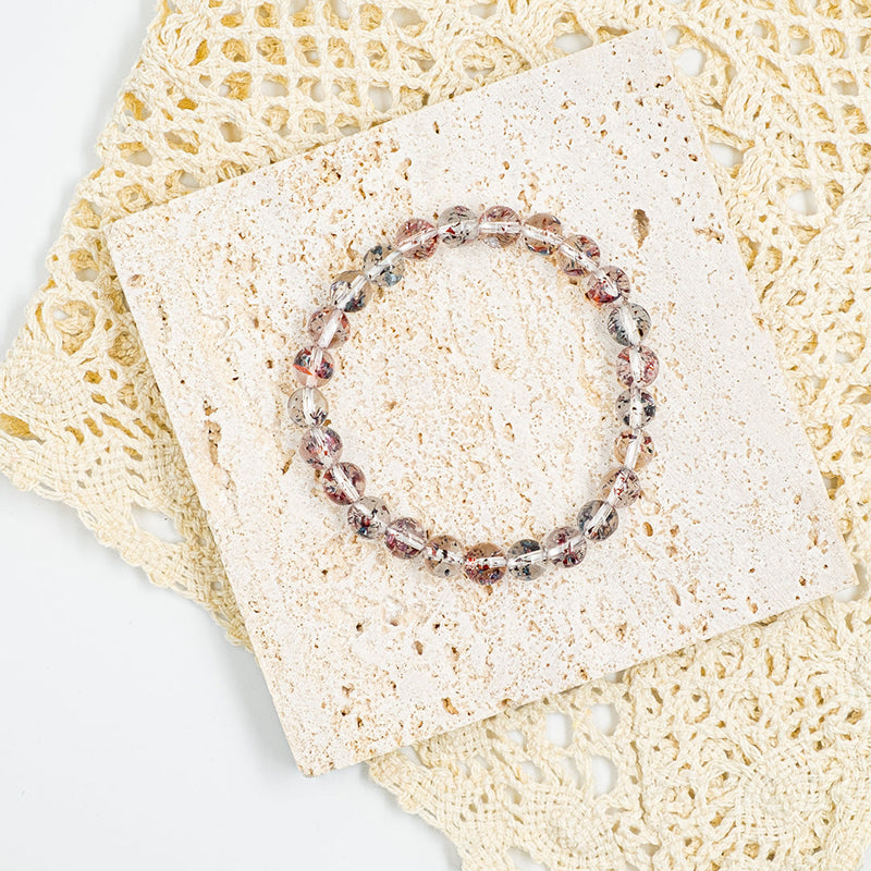 Red Biotite Super Seven Bracelet｜Super Seven