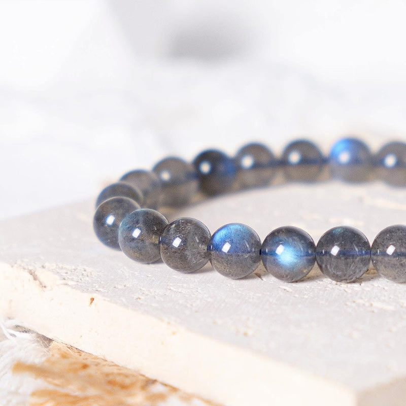 Small Light Bulb Labradorite Bracelet
