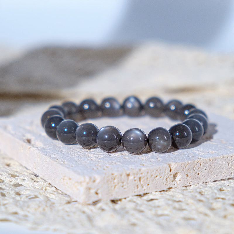 Black Moon Stone Bracelet