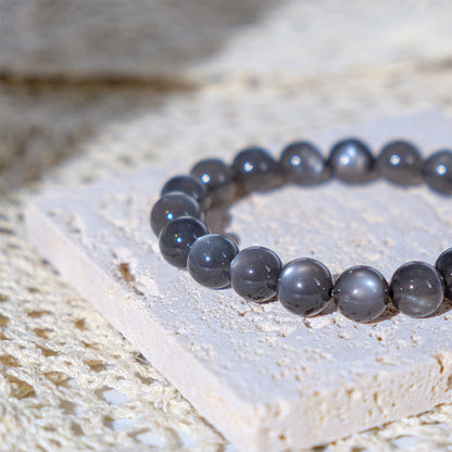 Black Moon Stone Bracelet