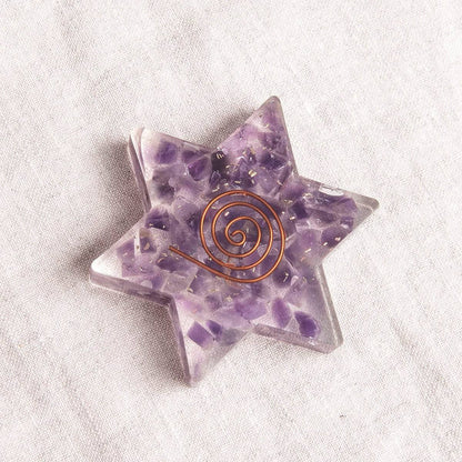 Orgone Gemstone Stars
