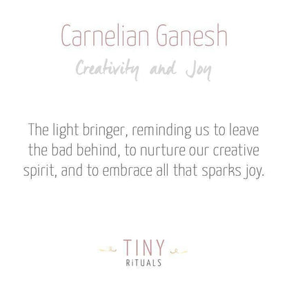 Carnelian Ganesh