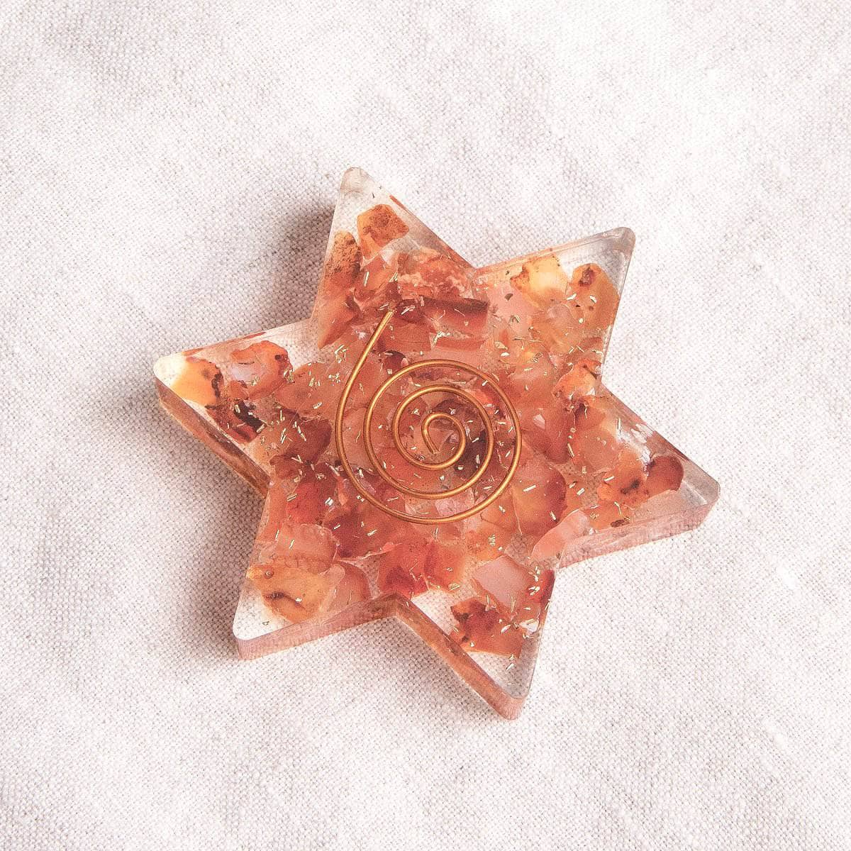 Orgone Gemstone Stars