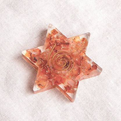 Orgone Gemstone Stars