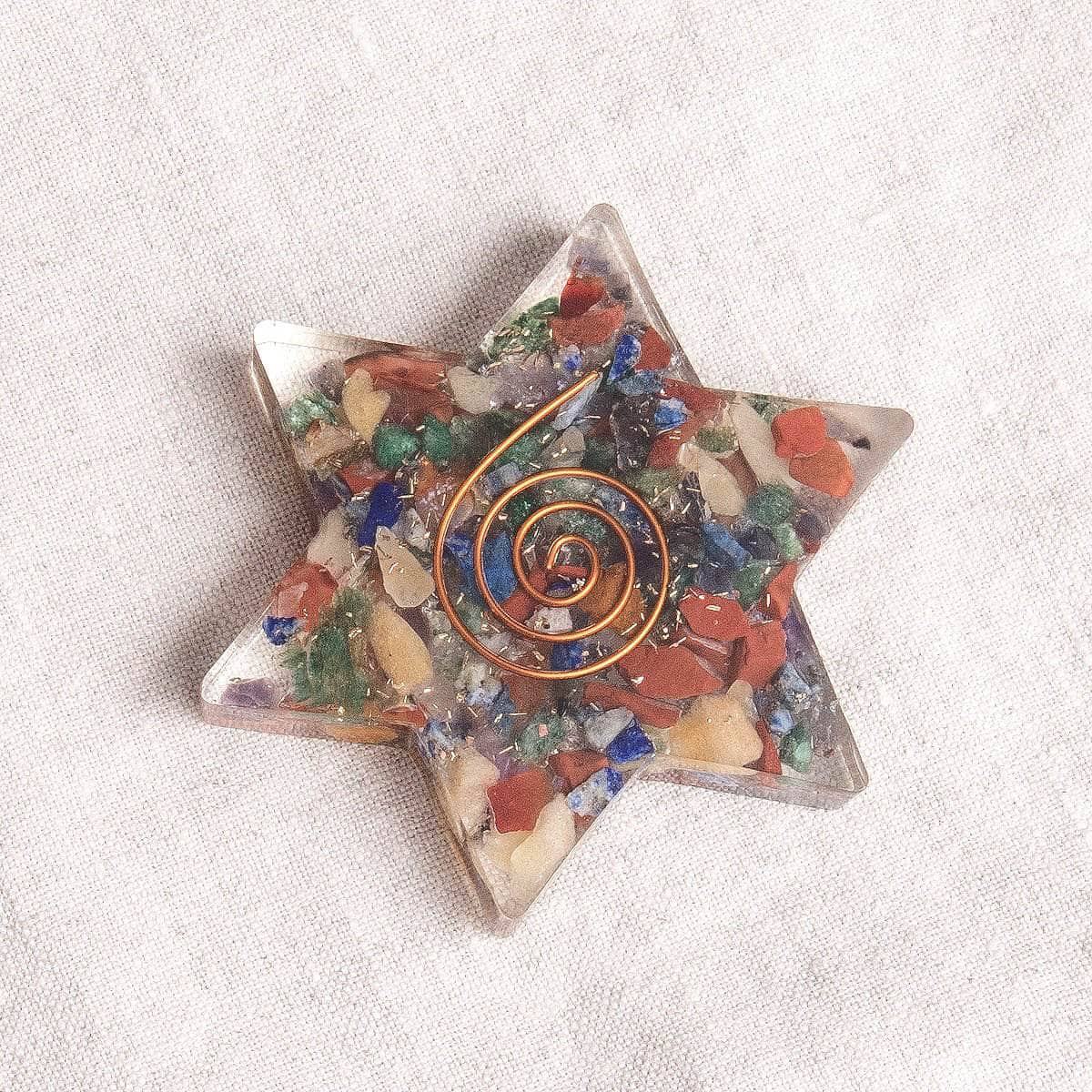 Orgone Gemstone Stars