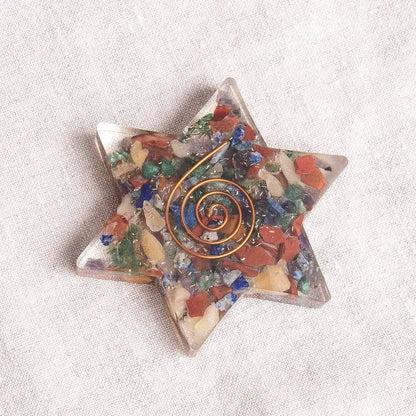 Orgone Gemstone Stars