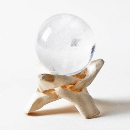 Clear Quartz Sphere with Tripod - AAA Premium Quality