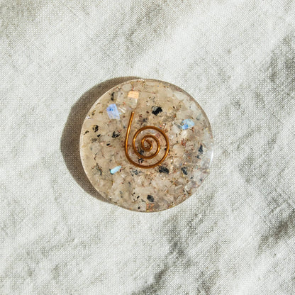 Gemstone Orgone Disc