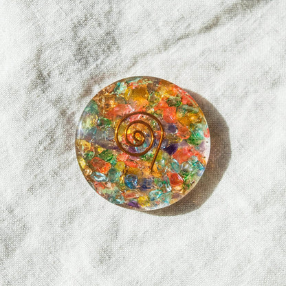 Gemstone Orgone Disc