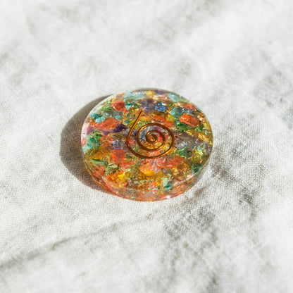 Gemstone Orgone Disc