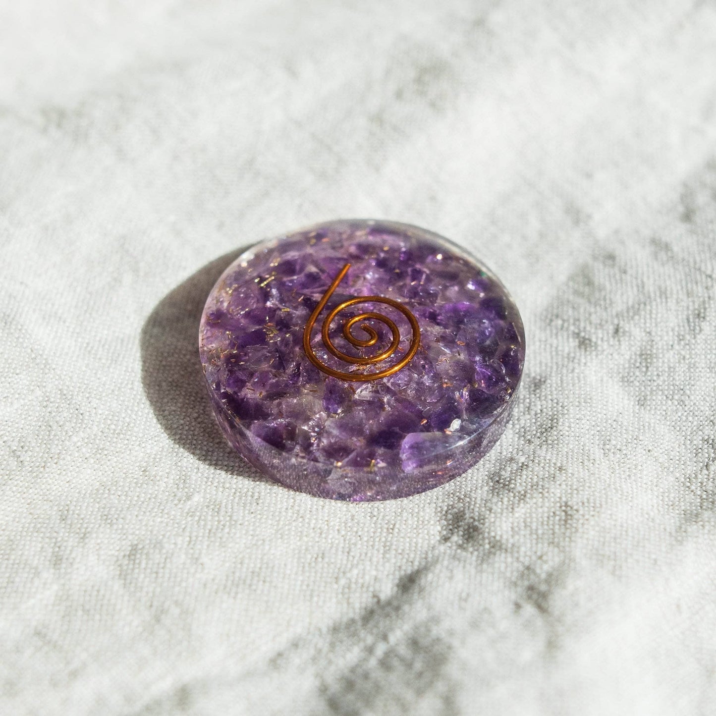 Gemstone Orgone Disc