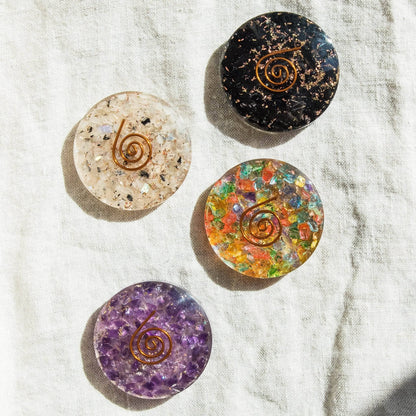 Gemstone Orgone Disc