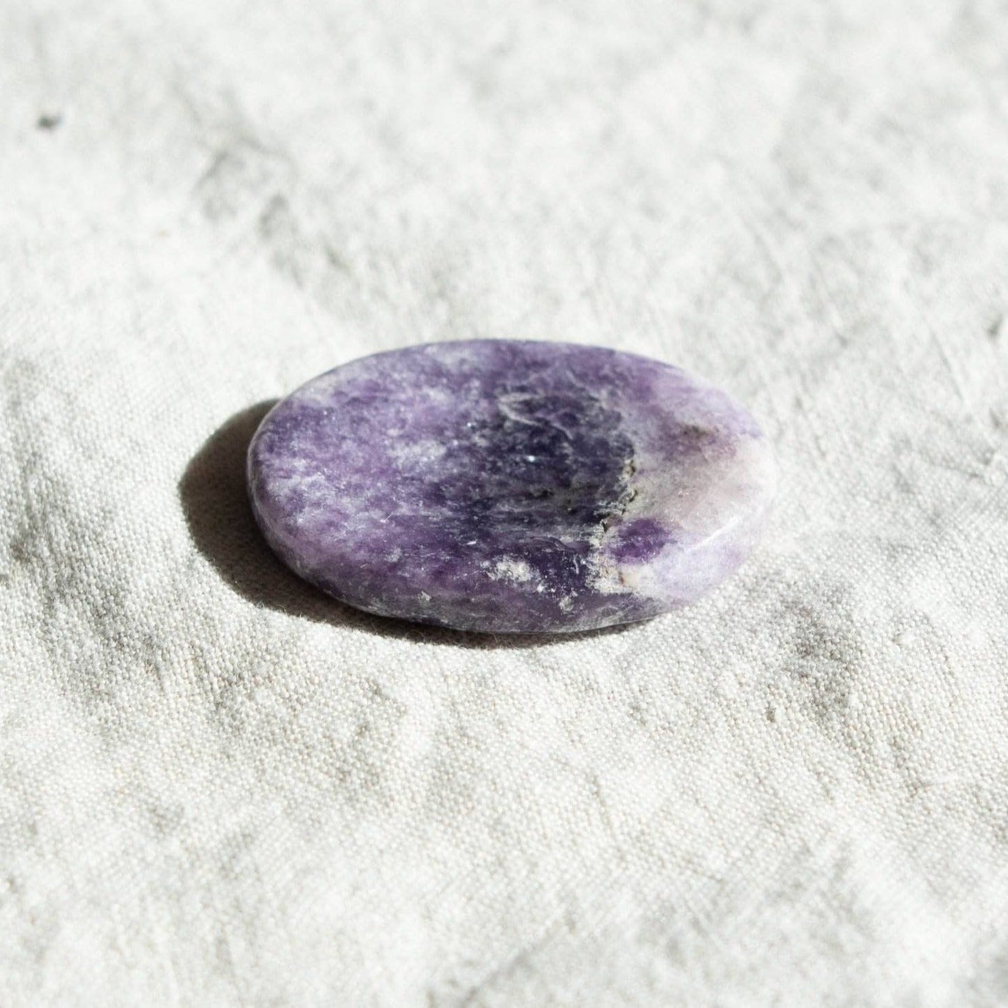 Lepidolite Worry Stone