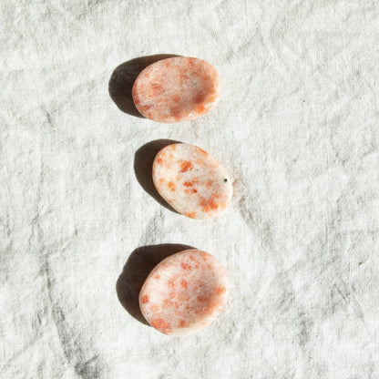 Sunstone Worry Stone