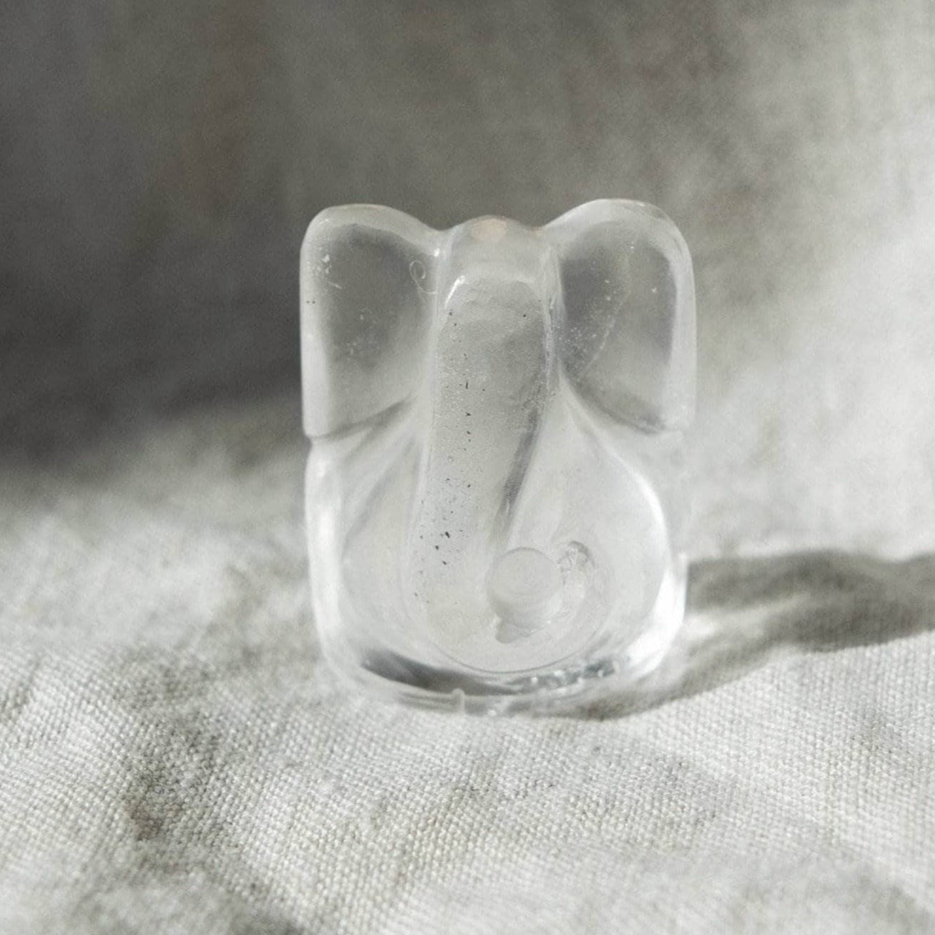Clear Quartz Ganesh